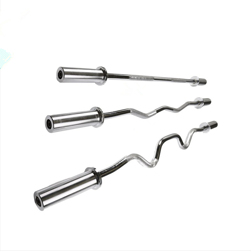 Olympic Barbell 20Kg - Штанга для тяжелой атлетики, 1,2 м,