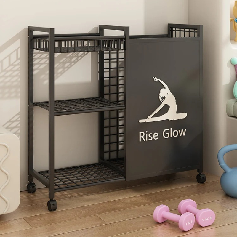 Home Gym In Garage - Мобильная тележка для фитнеса с колесами