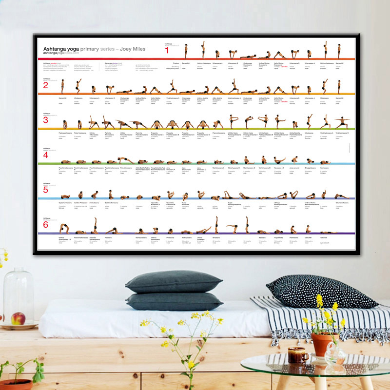 Home Gym York - Упражнения спортзал Йога Ashtanga Таблица позы