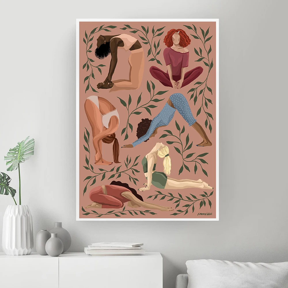 Винтажный постер Yoga Moves, х – обзор и цена Home Gym York