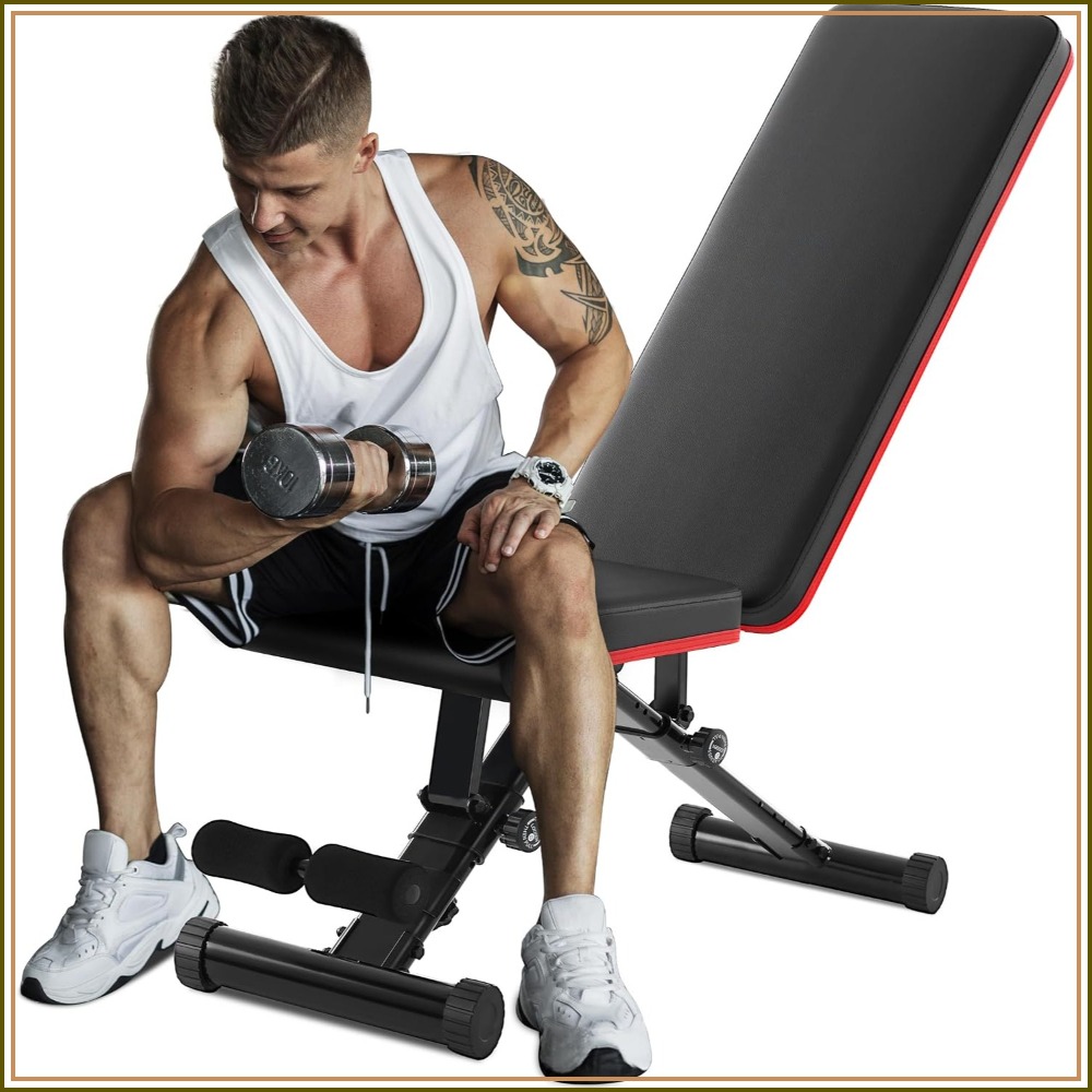 Регулируемая скамья для силовы – обзор и цена Home Gym Dumbbells